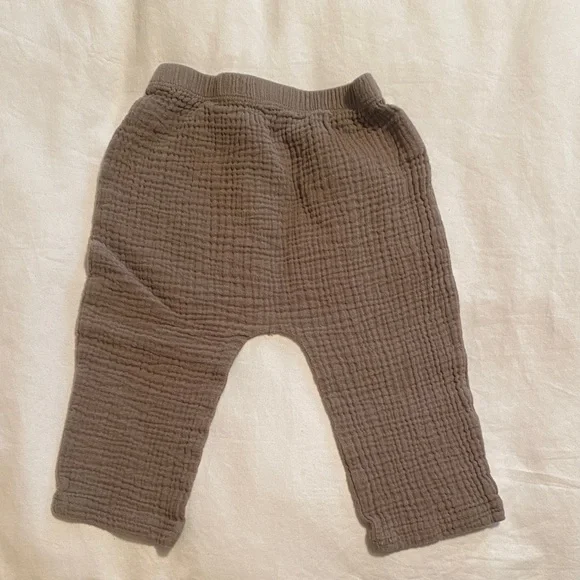 Baby Gauze Cotton Pants - Picture 6 of 8